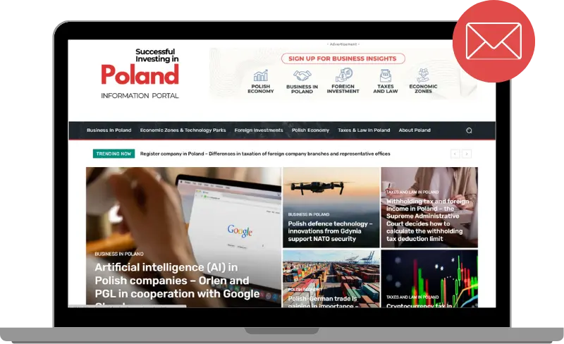 Polish newsletter for investors and foreign companies in Poland